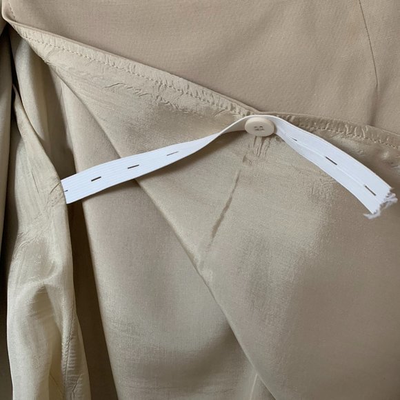 MAX & Co. Tan Flap Skirt (Part of Matching Set/US size 8) - Picture 2 of 4